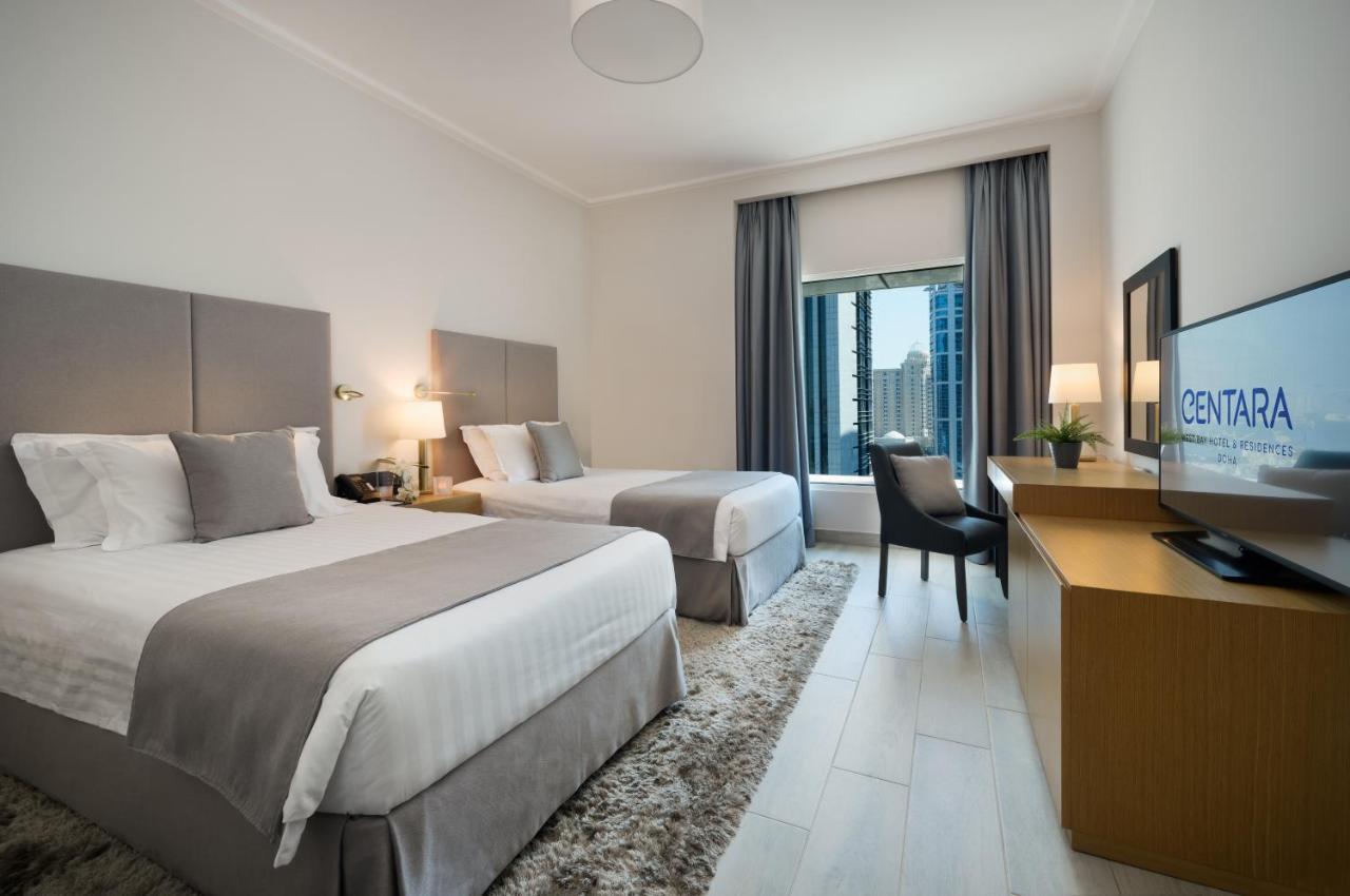 Centara West Bay Hotel & Residences Doha Bagian luar foto Deluxe room